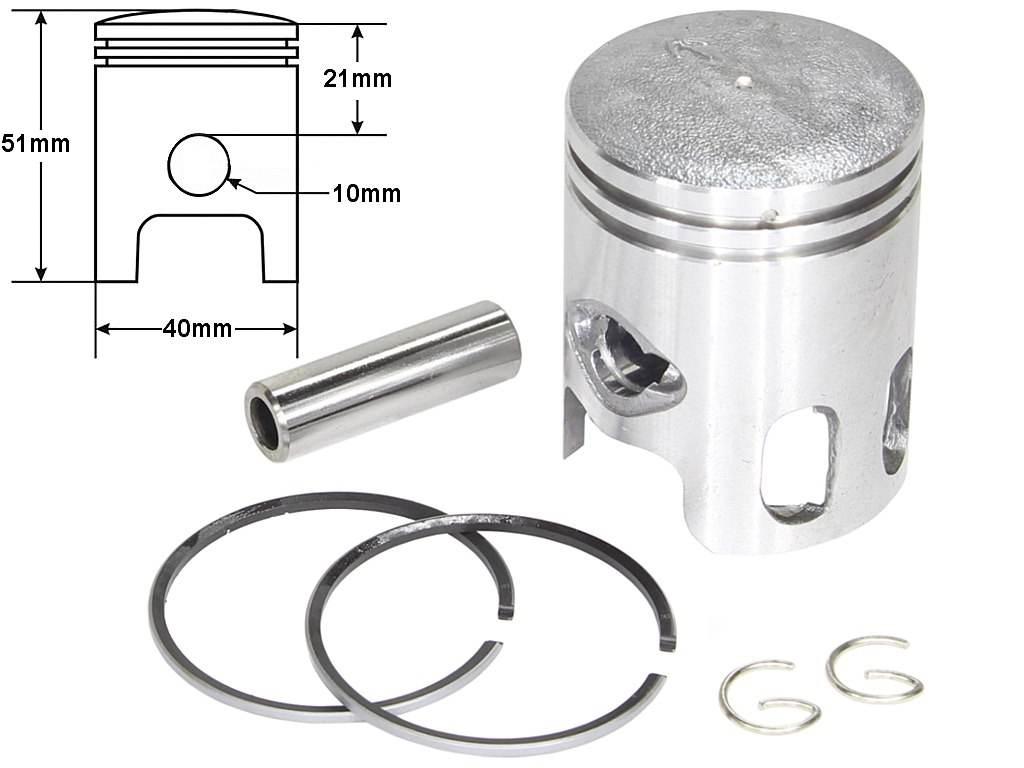Cylinder Yamaha Bws Mbk Booster 50 40Mm Ac Rob - zdjęcie 2