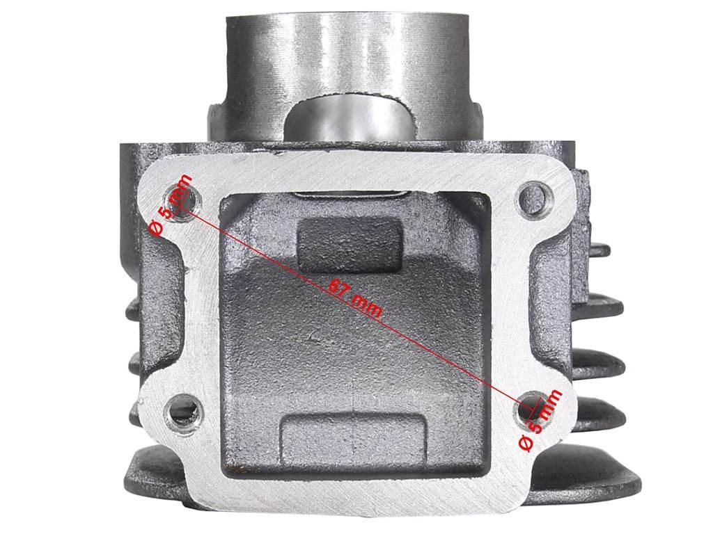 Cylinder Yamaha Bws Mbk Booster 50 40Mm Ac Rob - zdjęcie 4