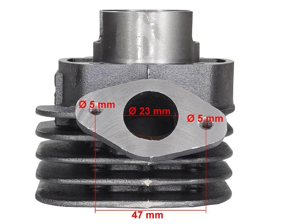 Cylinder Yamaha Bws Mbk Booster 70 47Mm Ac Rob - zdjęcie 3