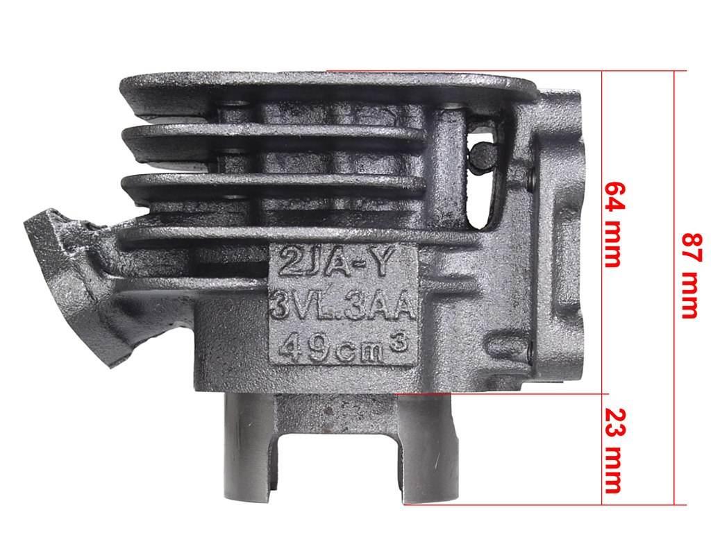 Cylinder Yamaha Bws Mbk Booster 70 47Mm Ac Rob - zdjęcie 5