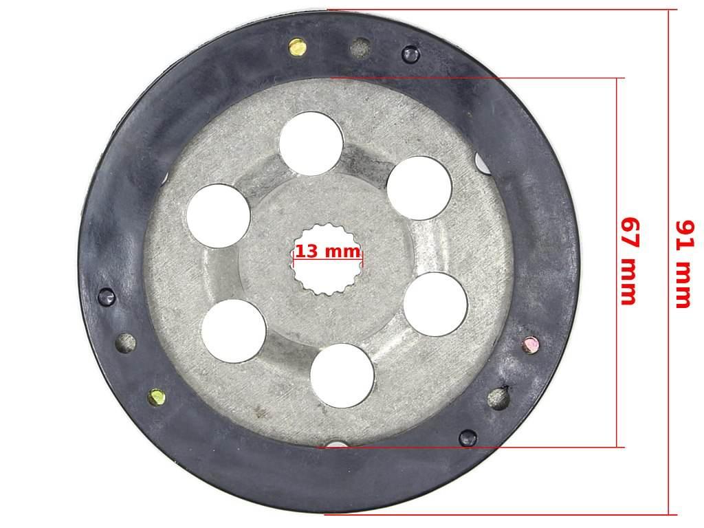 Sprzęgło Rozrusznika Minarelli Yamaha Aerox/Neos Keeway Aprilia Sr Cpi Mala - zdjęcie 2
