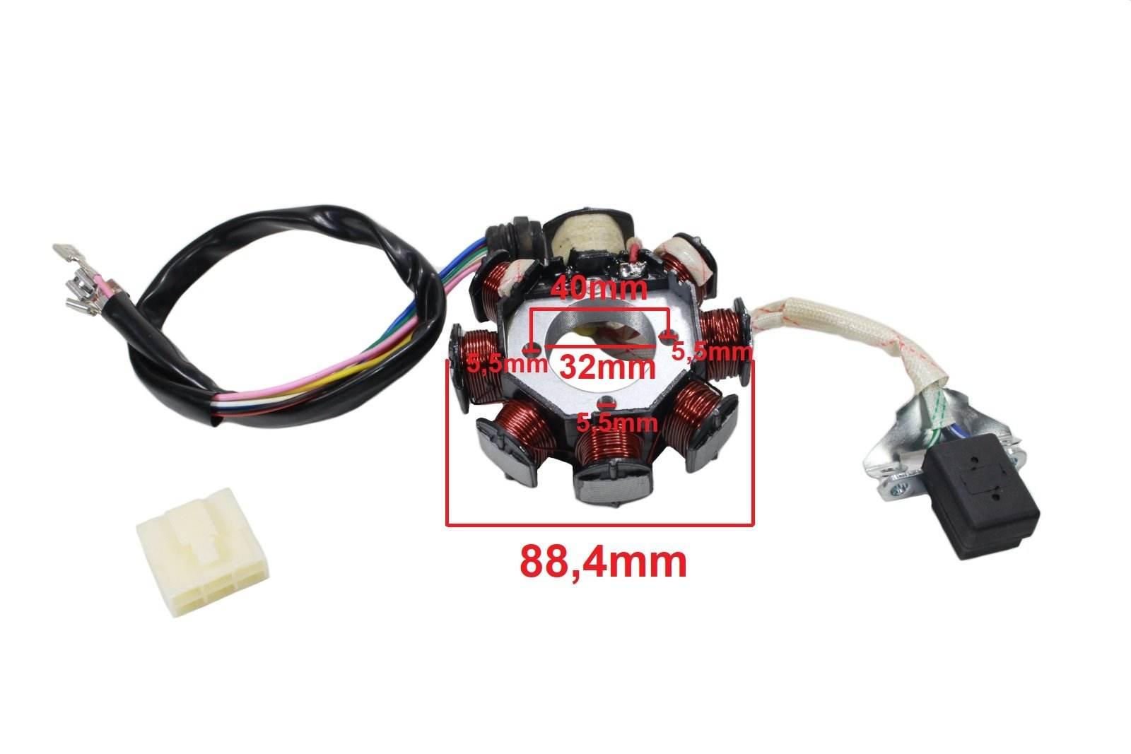 Aparat Zapłonowy Stator Atv 200 Bashan Bri - zdjęcie 2