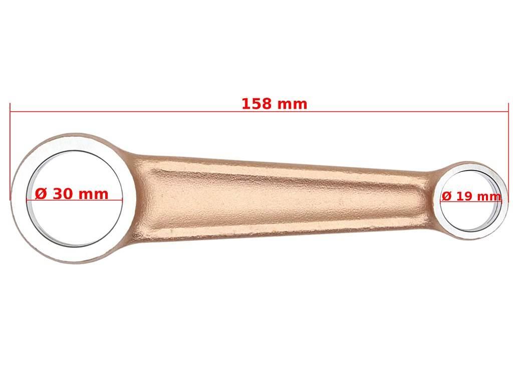 Korbowód Shl 175 Czop 20,9Mm Duells Kpl. Di - zdjęcie 3