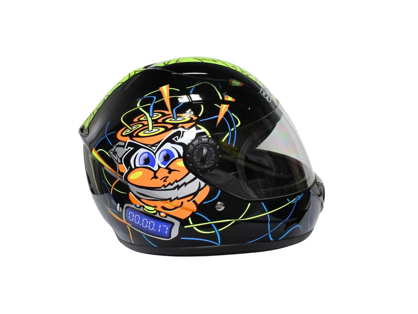 Kask Safebet Hf-909 Black E16 Mały S (Brak Ece) - zdjęcie 4