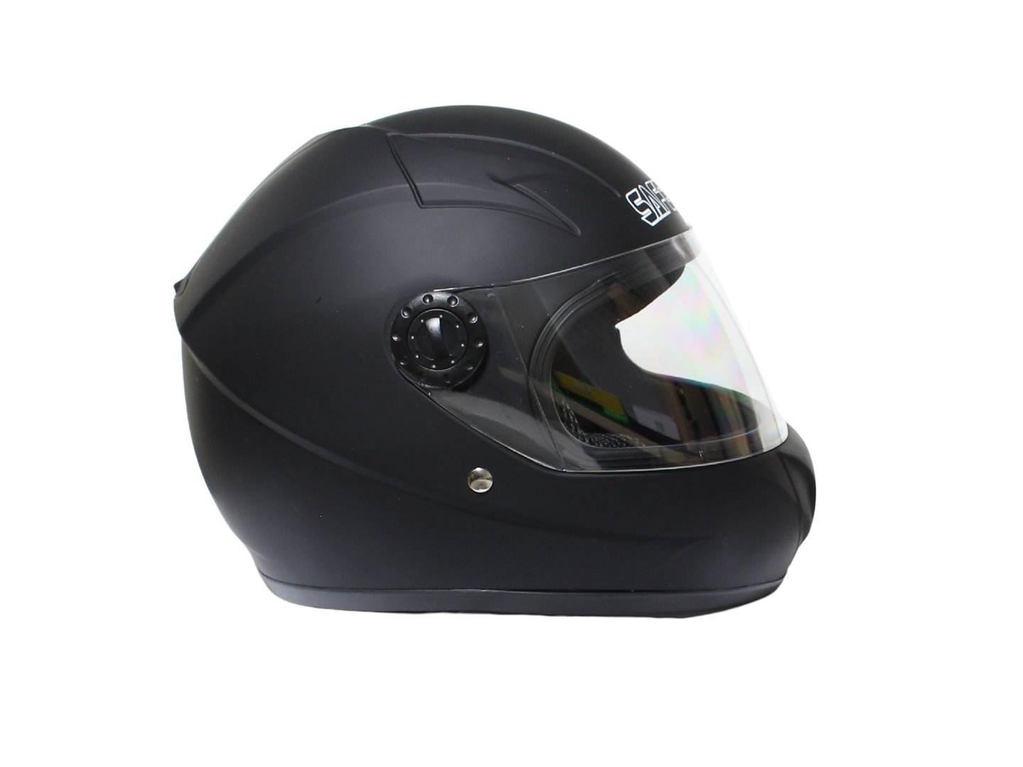 Kask Safebet Hf-909 Flat Black Mały L (Brak Ece) - zdjęcie 4