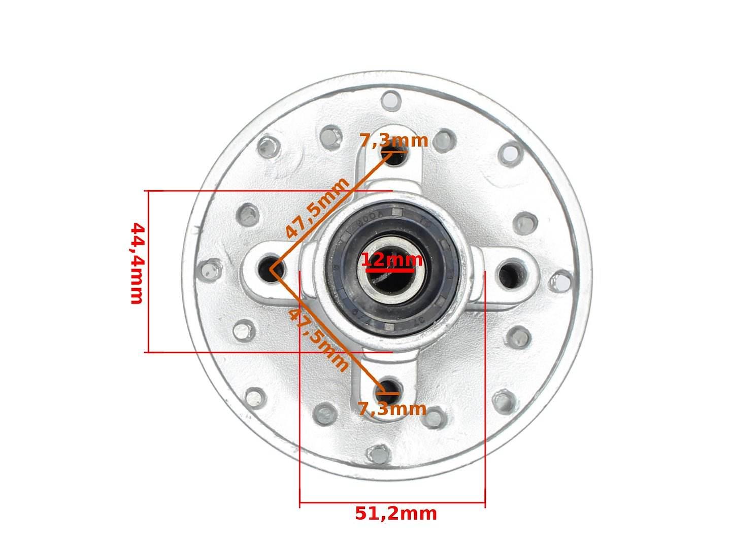 Piasta Koła 14" Tył Cross 125 Hb - zdjęcie 4