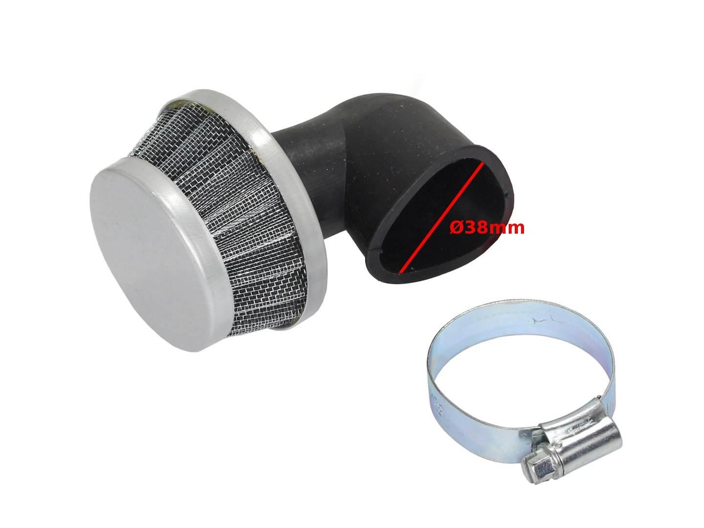 Filtr Powietrza Stożek Fi - 38Mm Kąt 90° Atv 110/125 Hb