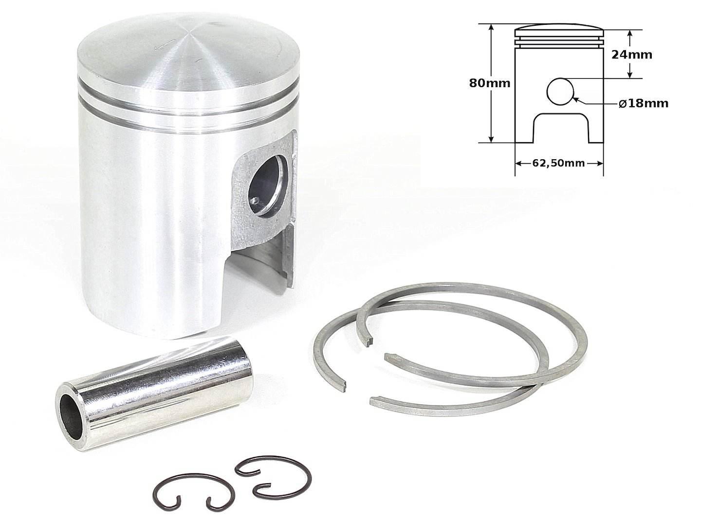Tłok Wsk 175 62.50Mm Kpl. Ml