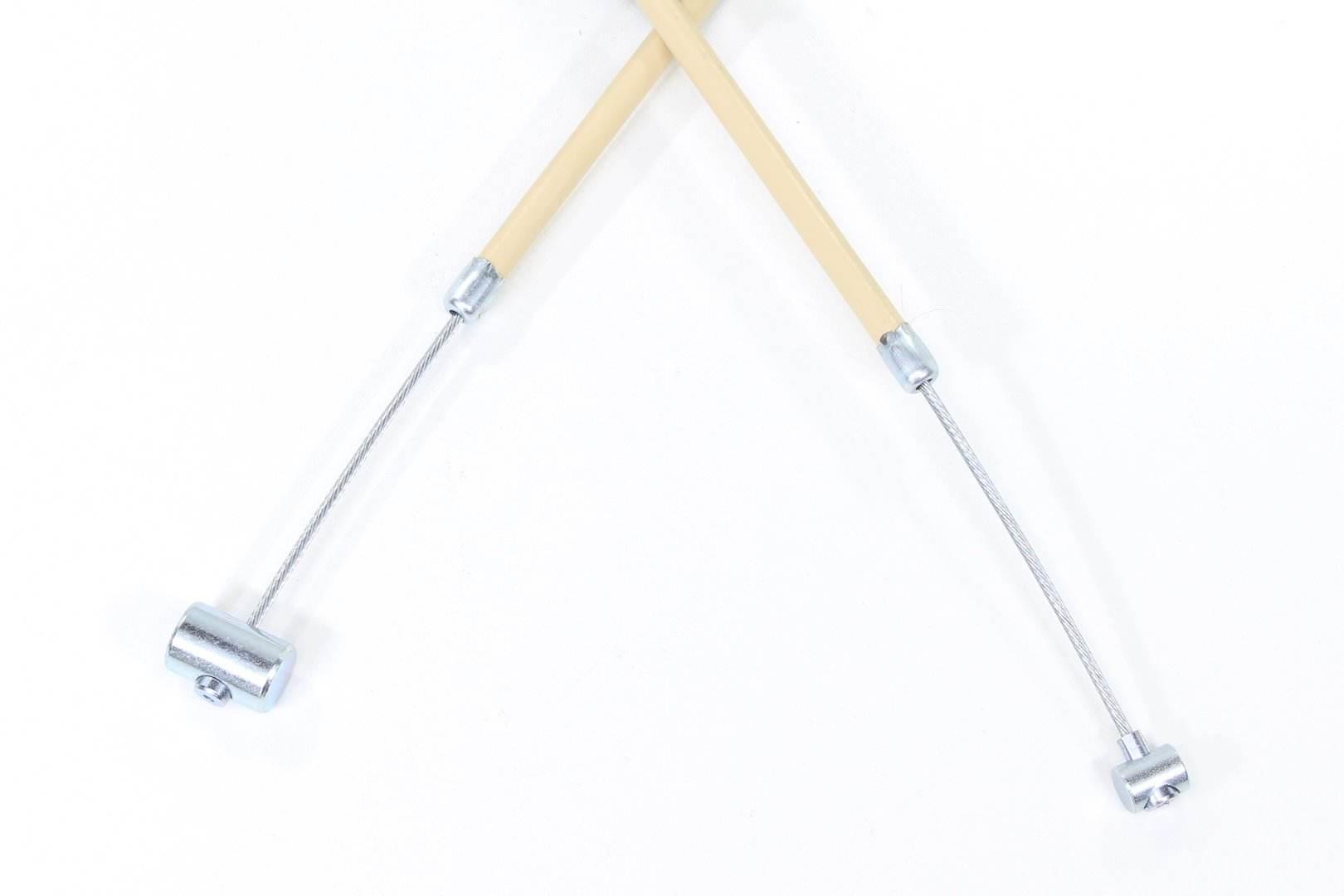 Linka Hamulca Wfm Osa M52 Przód Kremowa 1045Mm - zdjęcie 2