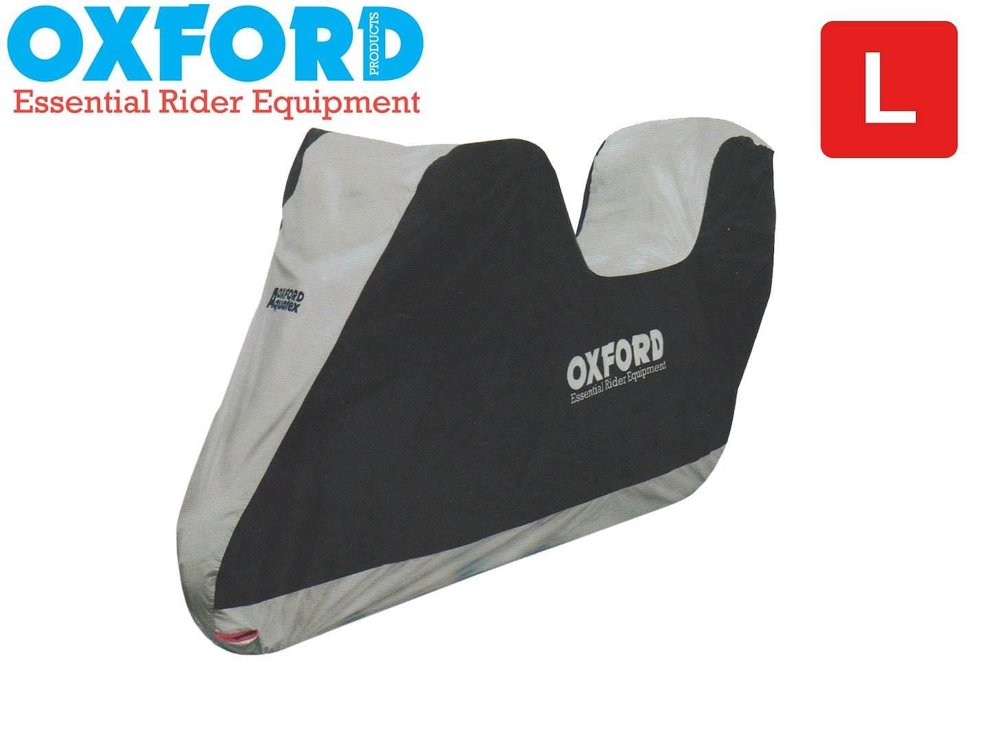 Pokrowiec Na Motocykl Oxford Aquatex Ver 2 L Kolor Srebrny Z Miejscem Na Ku