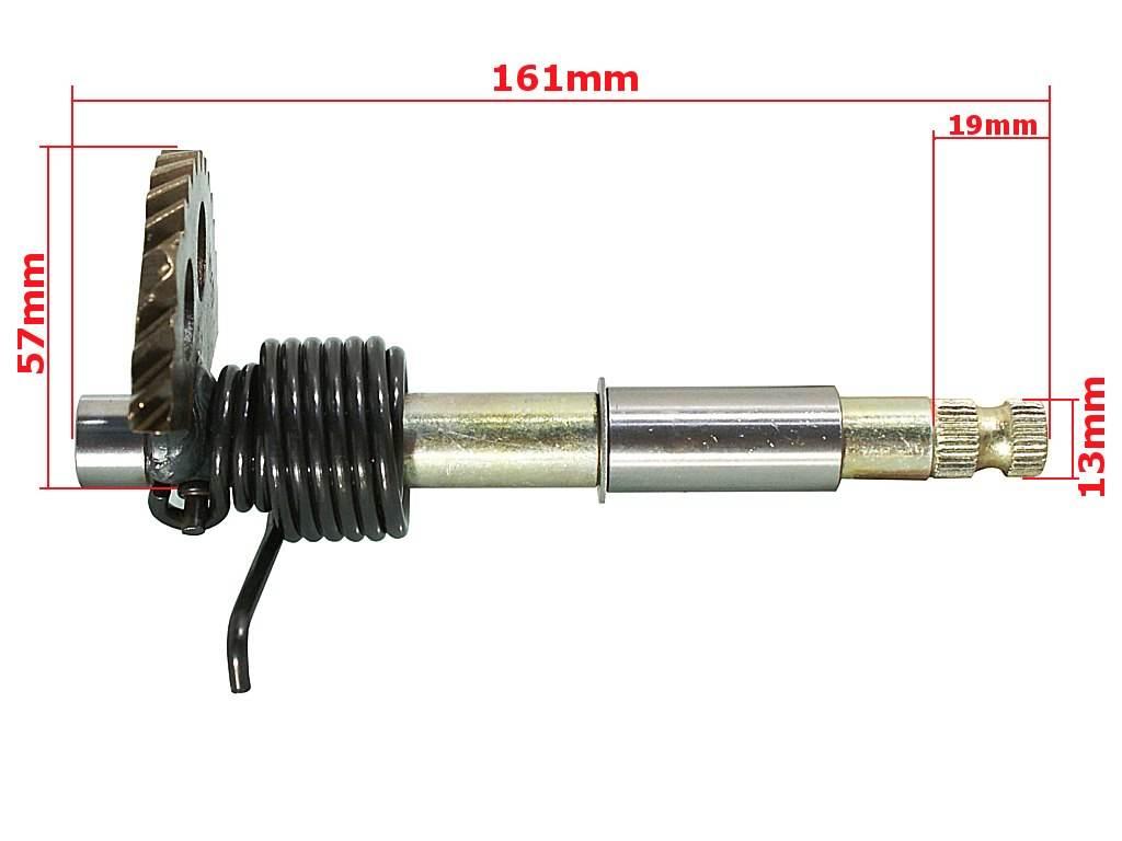 Półksiężyc Z Wałkiem Kopniaka Atv 150 Diablo Gy6-150 Org. Fuxin - zdjęcie 2