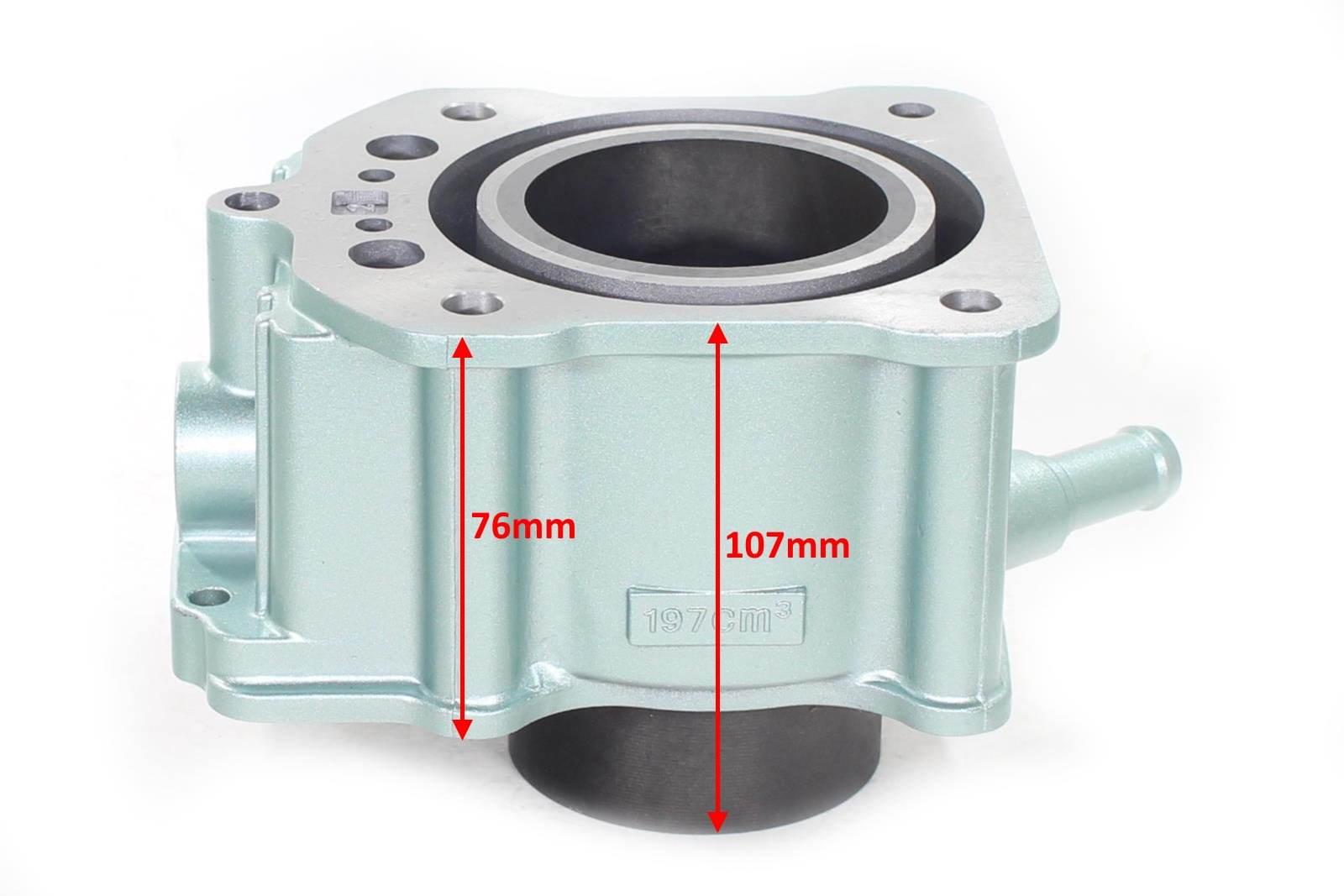 Cylinder Atv 200 Cg 63,5Mm Pin 15Mm Lc Bashan - zdjęcie 3