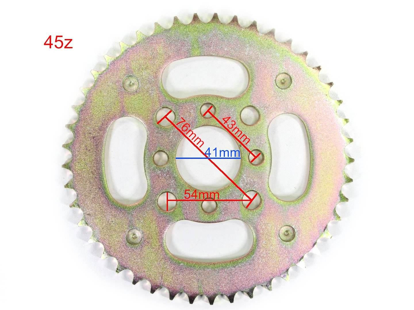 Zębatka Tył 428-45Z Atv 200 Bashan Bri - zdjęcie 2