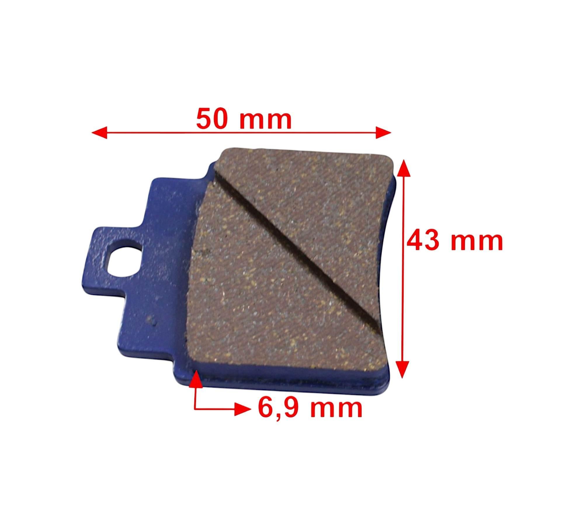 Klocki hamulcowe kymco maxxer 250/300 - new maxxer 300 - kxr 250 - grand - zdjęcie 3