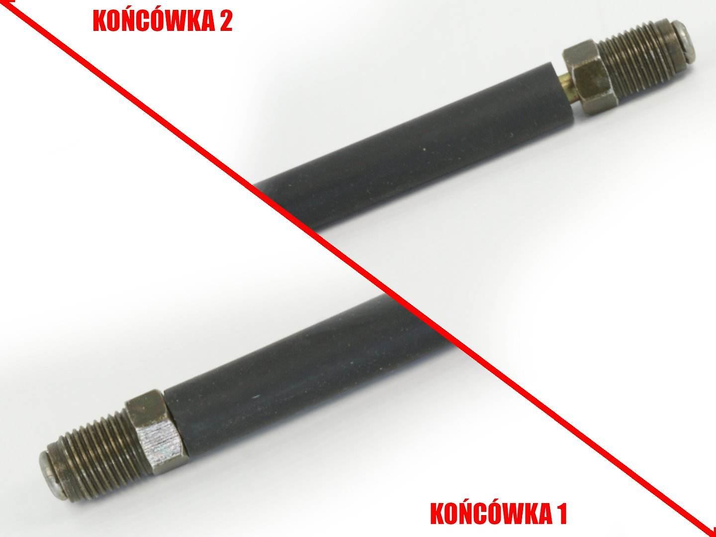 Przewód Hamulcowy 920Mm Prosty Stalowy - zdjęcie 2