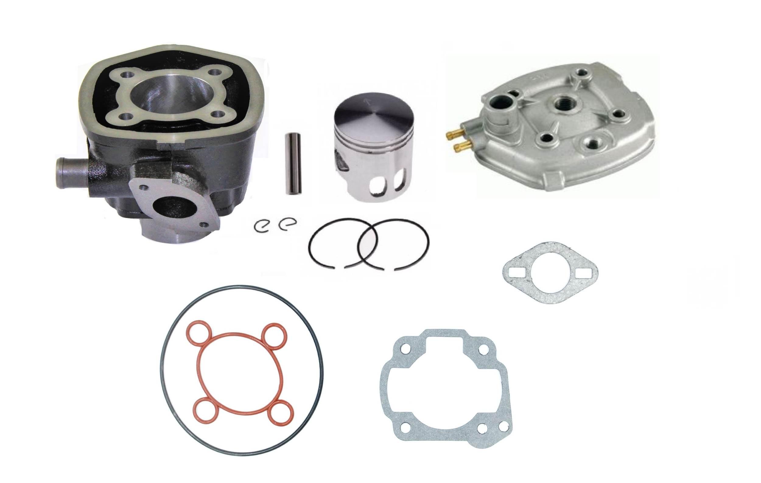 Cylinder żeliwny z głowicą power force aprilia sr benelli 491 yamaha - zdjęcie 3