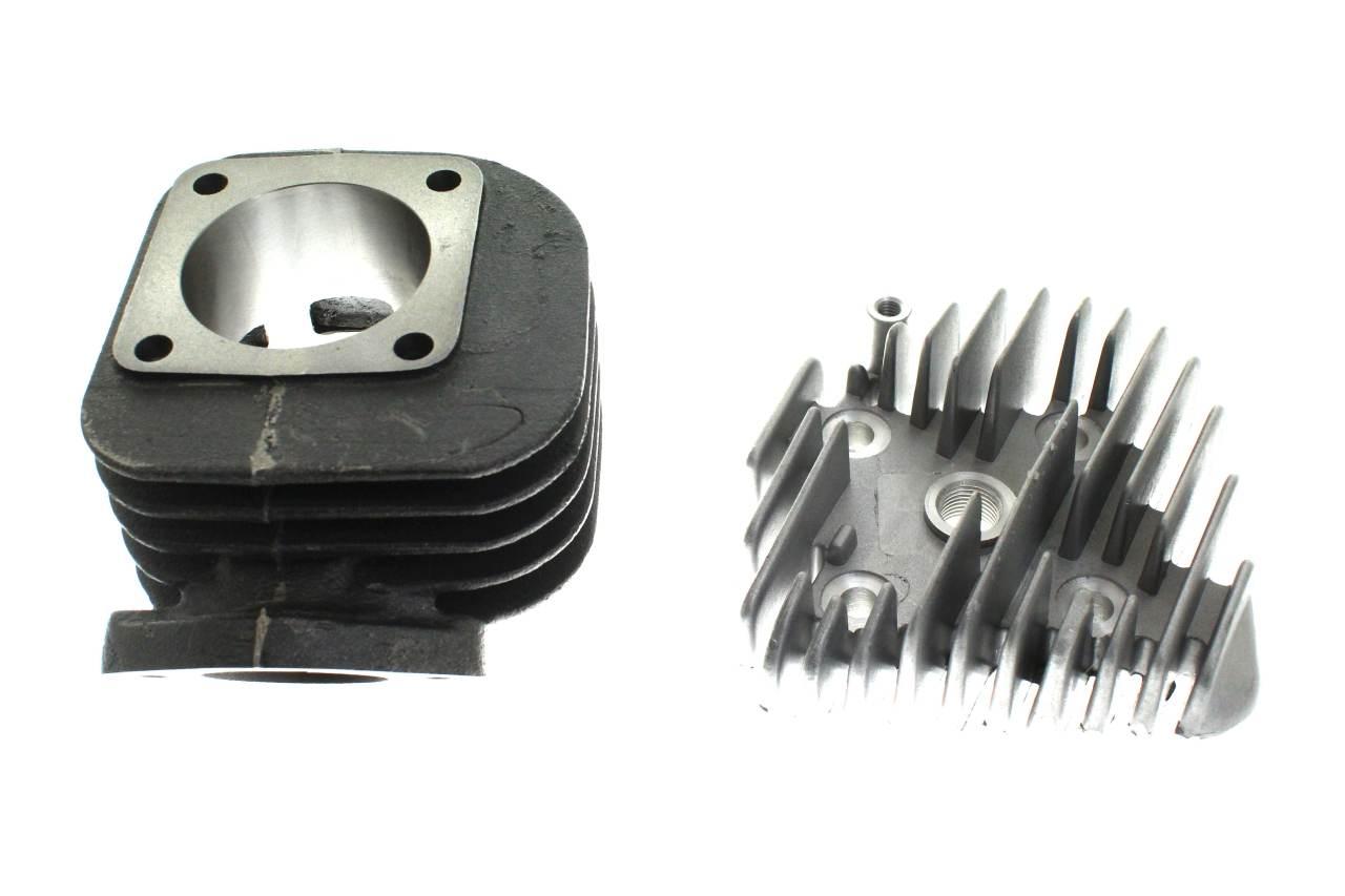 Cylinder żeliwny z głowicą power force honda dio tact kymco zx 48mm 2t - zdjęcie 2