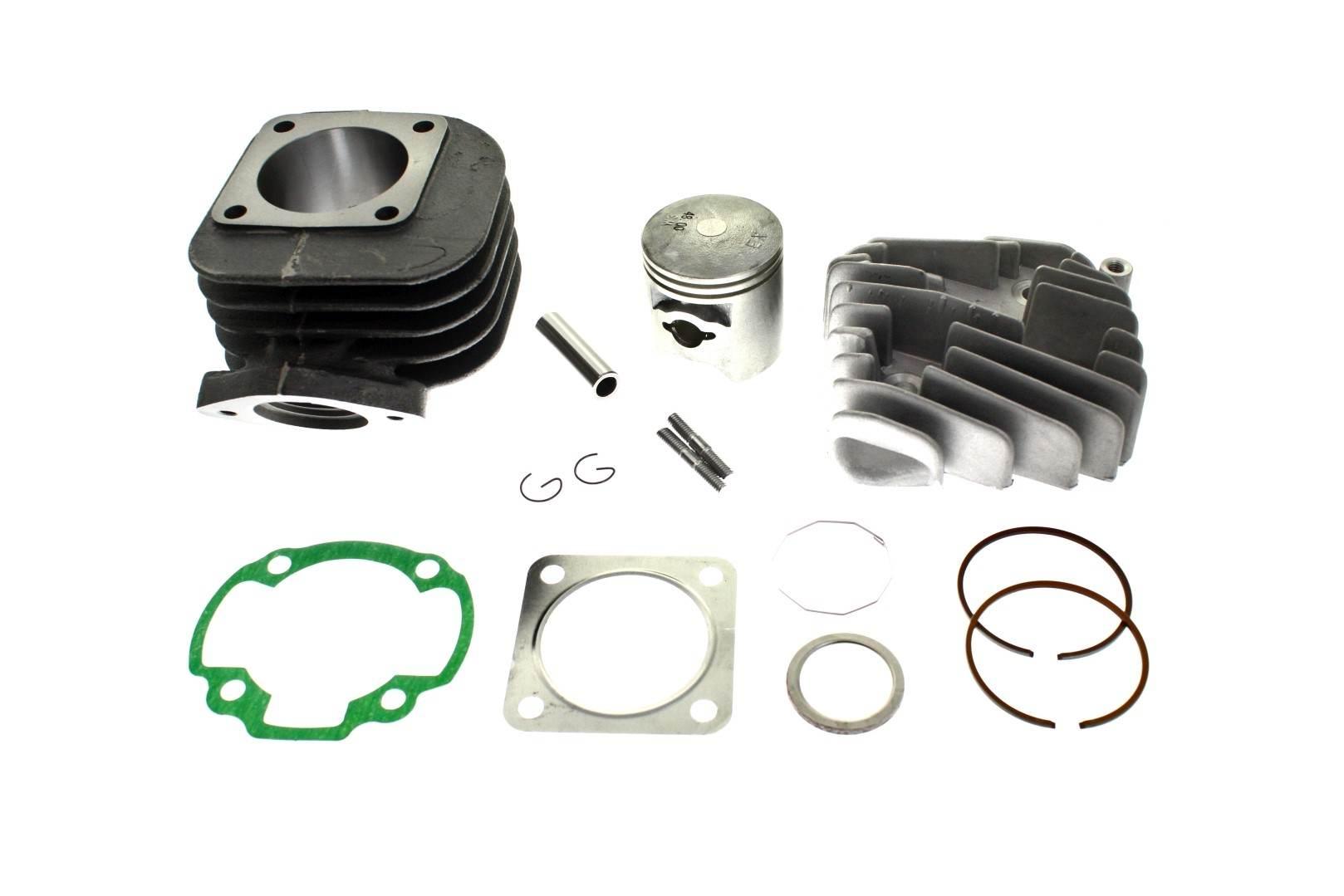 Cylinder żeliwny z głowicą power force honda dio tact kymco zx 48mm 2t - zdjęcie 3