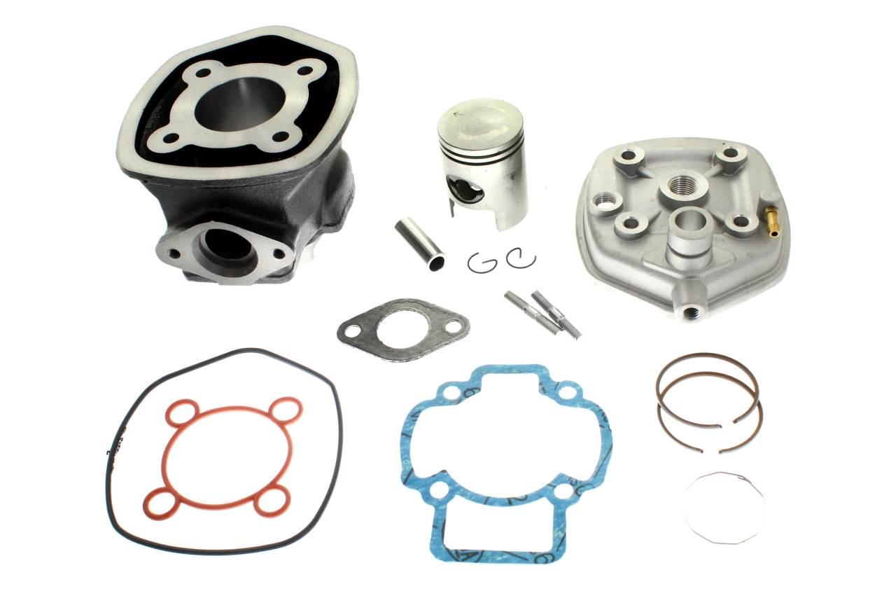 Cylinder żeliwny z głowicą pięciokątną power force aprilia sr piaggio nrg