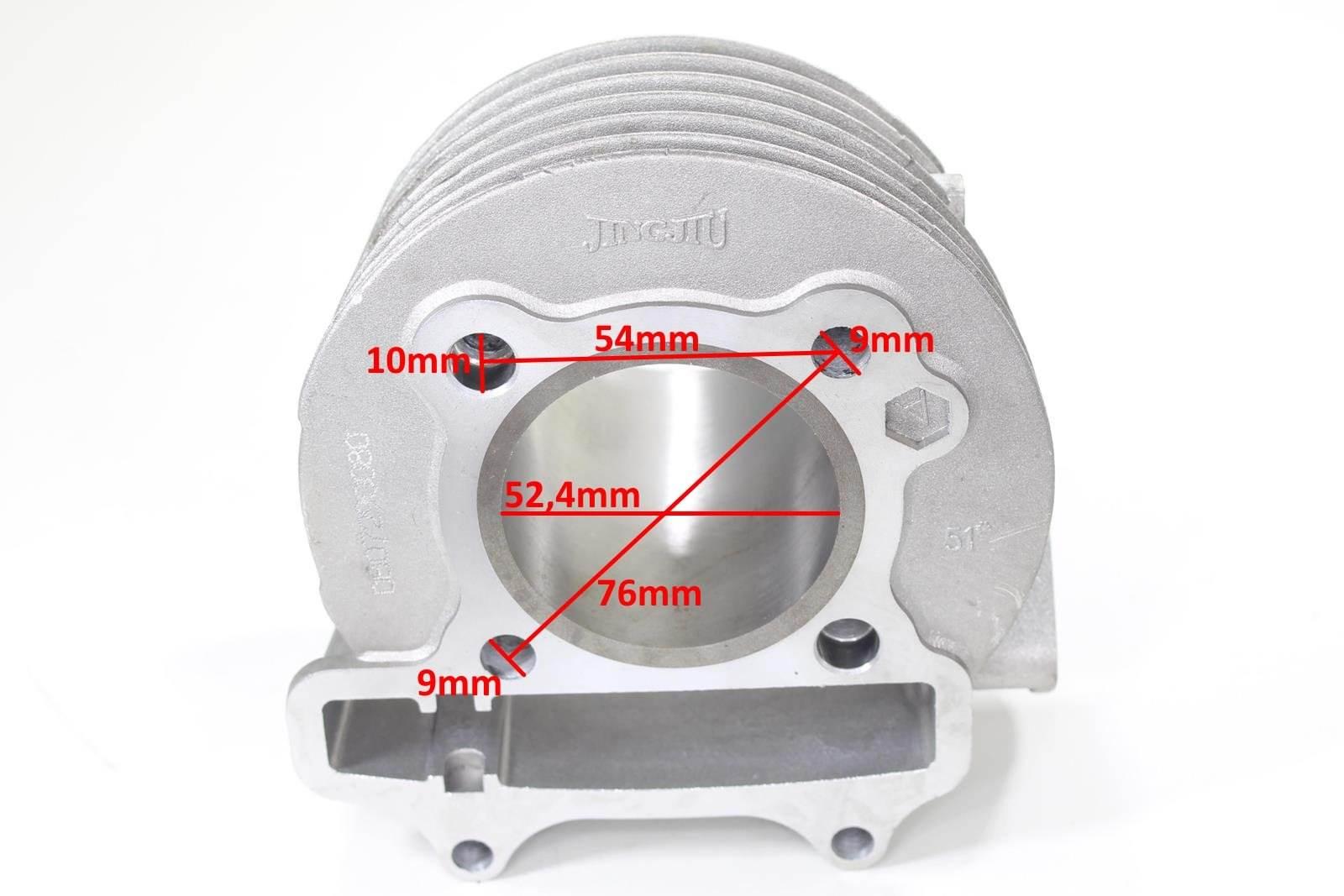 Cylinder Gy6-125 52,4Mm Benzer - zdjęcie 4