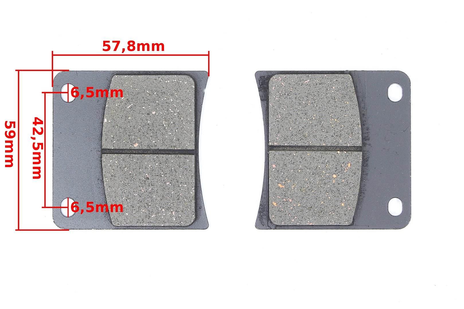 Klocki Hamulcowe Suzuki Gsx 400 Fj Fk Fak Fl Gsx 750 Fm - zdjęcie 5