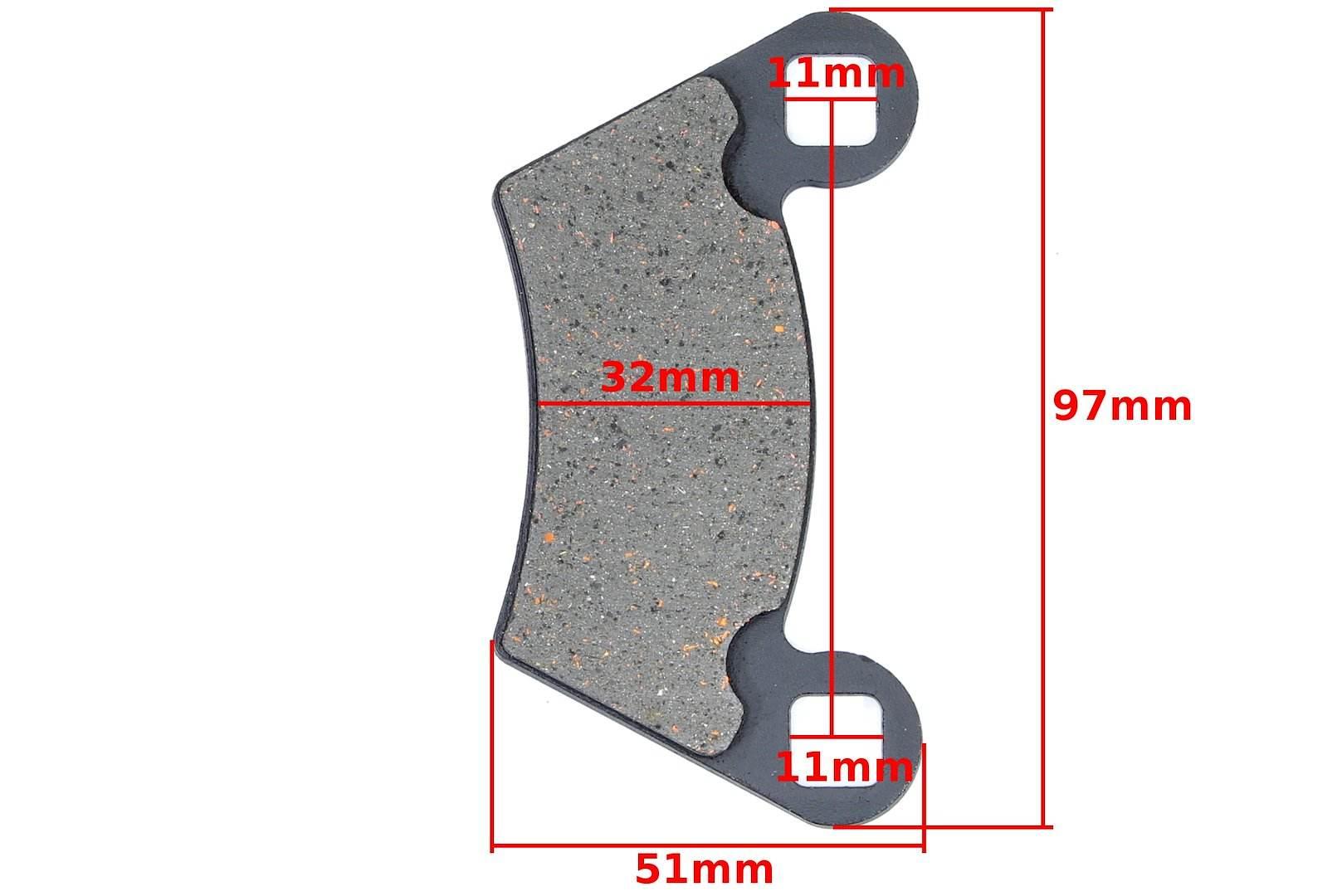 Klocki Hamulcowe Polaris Series10 Utv Ranger Pps Sbp Fm - zdjęcie 5