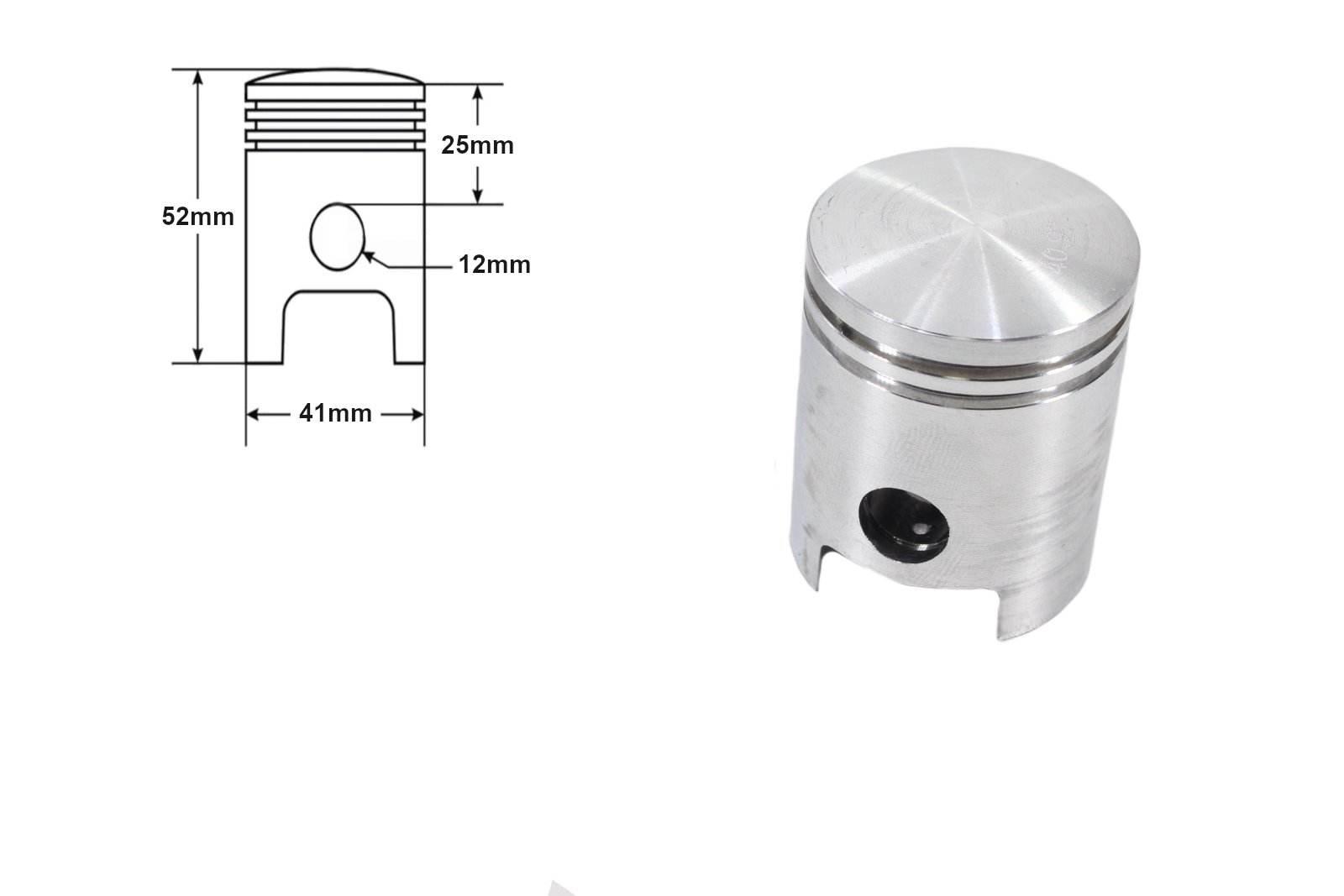 Cylinder Simson S51 41Mm Kpl. Sc - zdjęcie 4