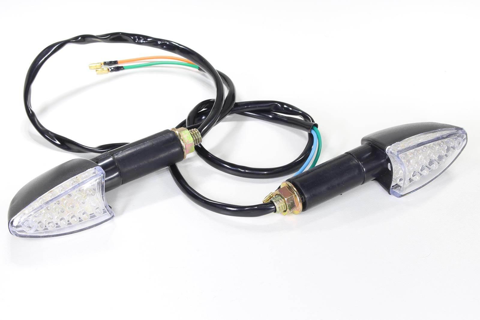 Kierunkowskazy Led Strzałka Gy 200 Biały Długi Kpl. Sc