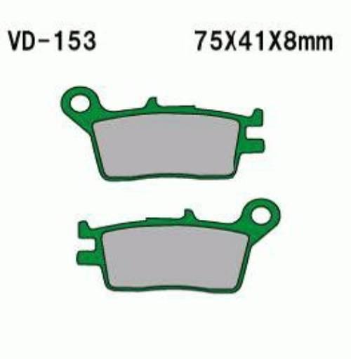 Klocki hamulcowe tylne xlr250r 1988-1990 vd-153 PF 22 510 0005