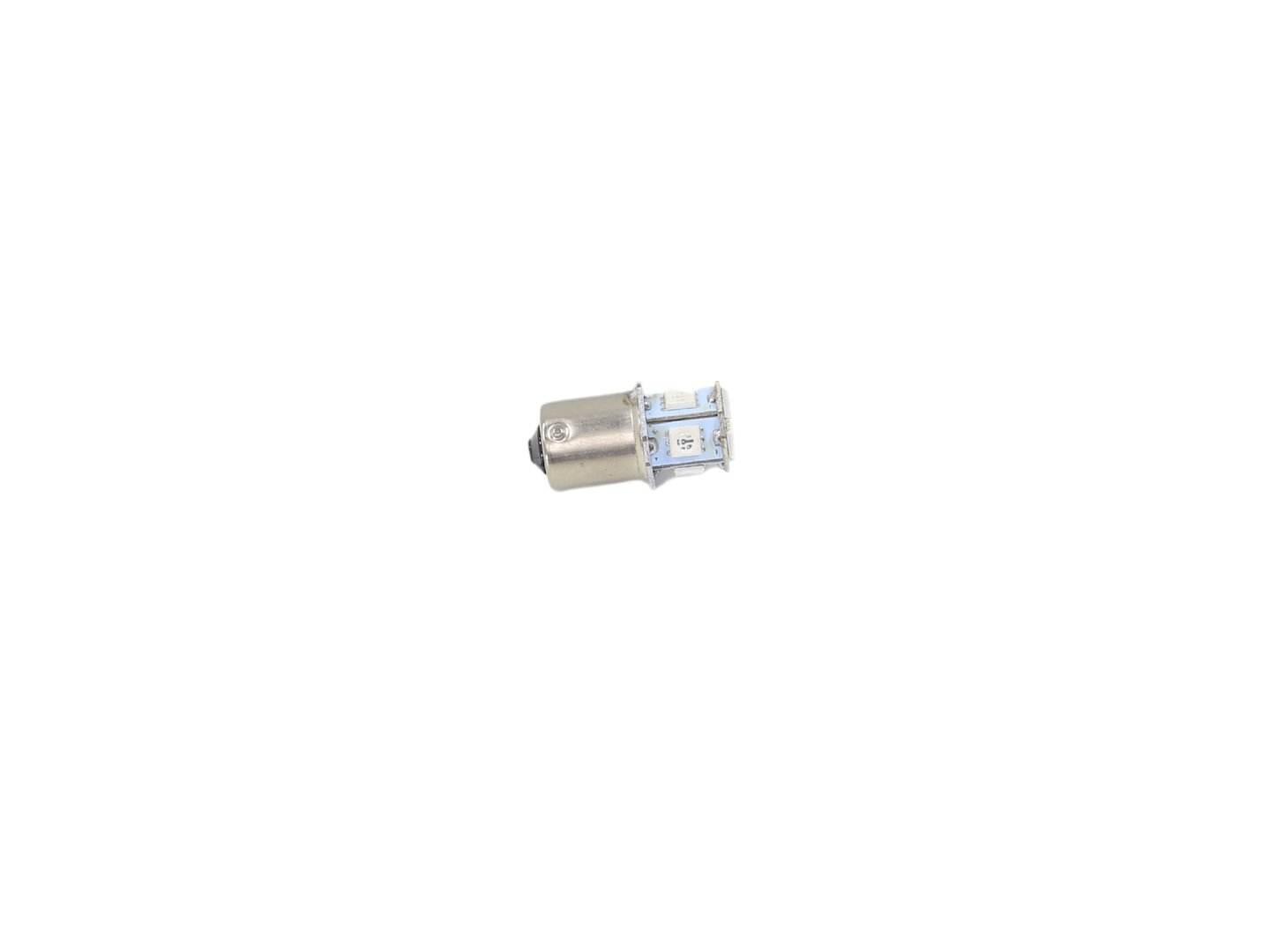 Żarówka 12V Led Ba15S 35Mm Czerwona Sc - zdjęcie 2