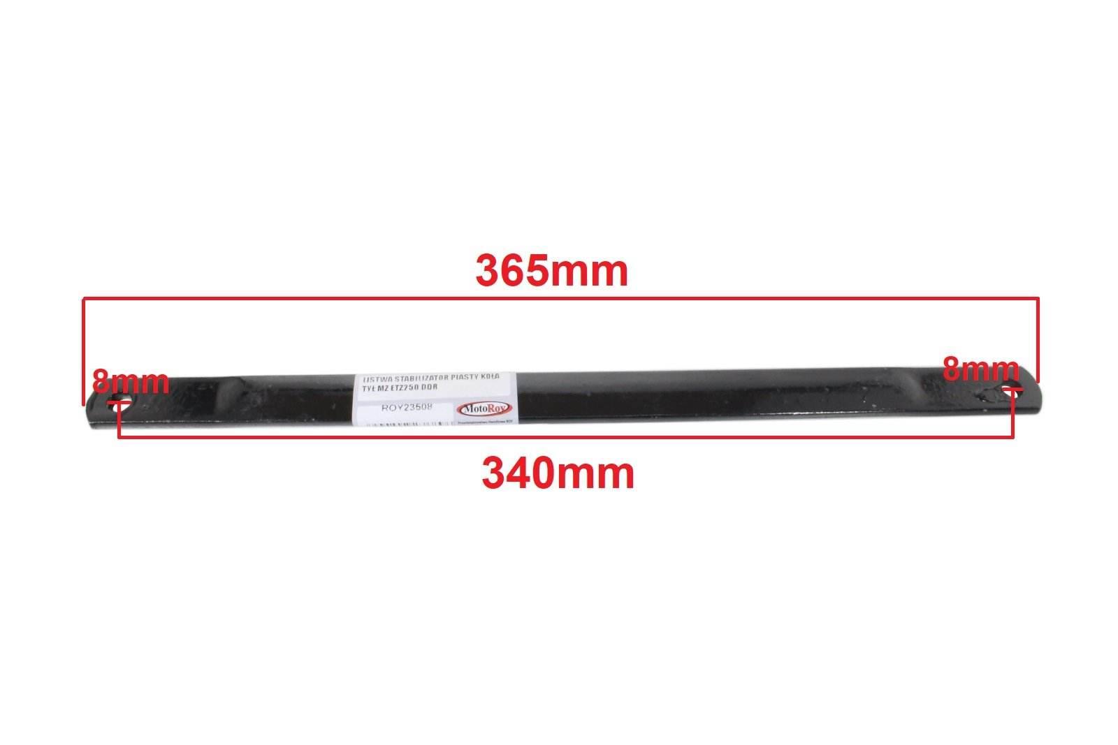 Listwa Stabilizator Piasty Koła Tył Mz Es175 Es175/2 Es250 Es250/1 Es250/2 - zdjęcie 2