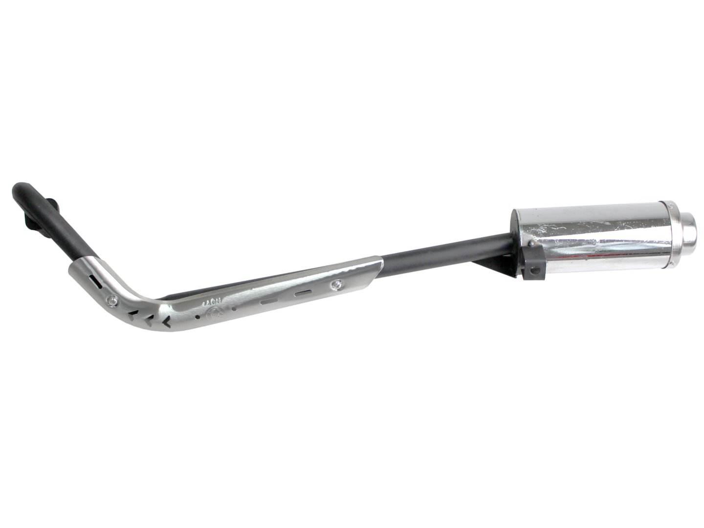 Tłumik Atv 110/125 Srebrny Dyfuzor Z Osłonami Rob