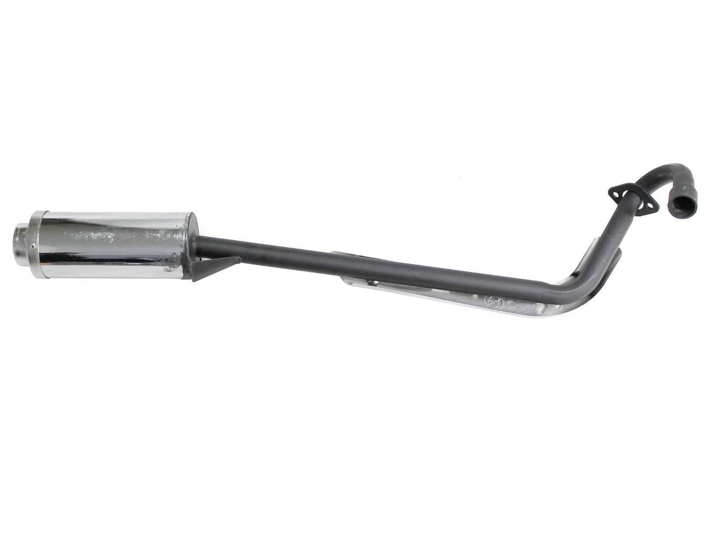 Tłumik Atv 110/125 Srebrny Dyfuzor Z Osłonami Rob - zdjęcie 3