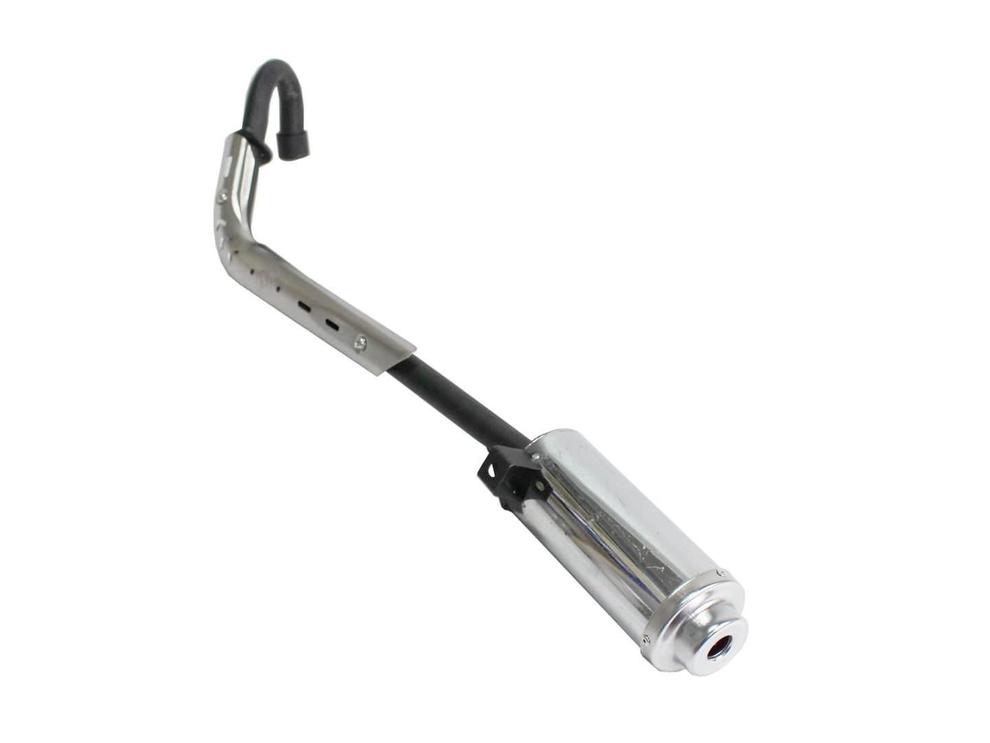 Tłumik Atv 110/125 Srebrny Dyfuzor Z Osłonami Rob - zdjęcie 4