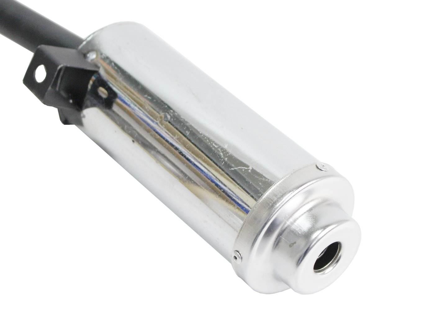 Tłumik Atv 110/125 Srebrny Dyfuzor Z Osłonami Rob - zdjęcie 5