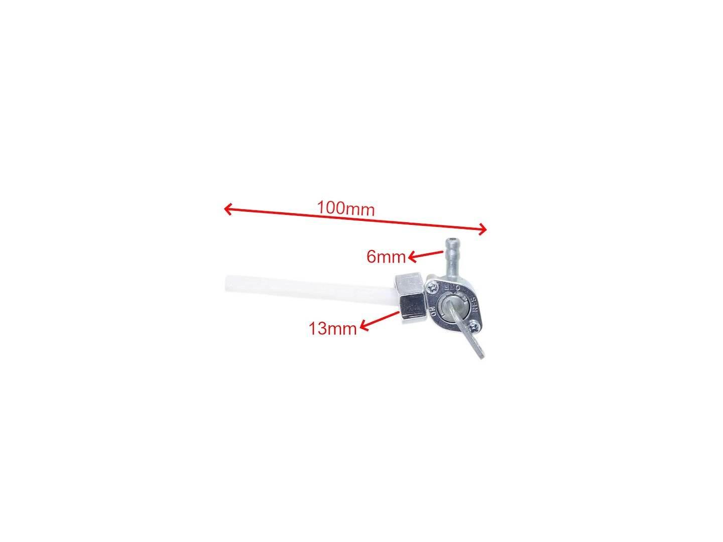 Kranik Paliwa Motorower Street 13Mm Hb - zdjęcie 2