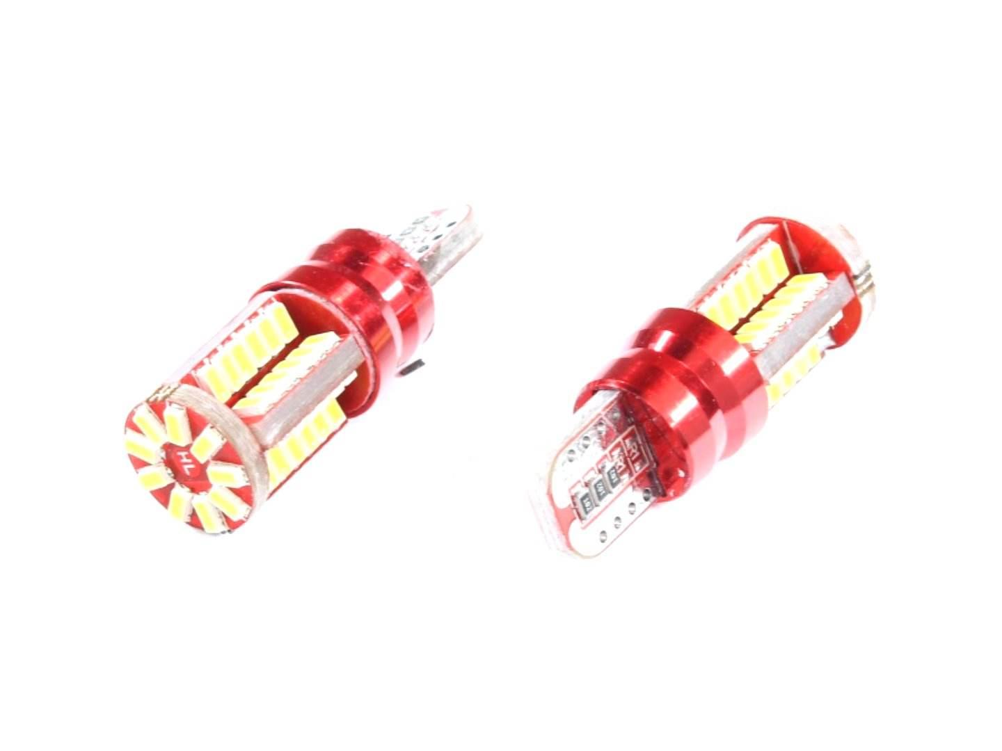 Żarówka 12V Led T10-3014-57Smd Biała (Brak Ece)