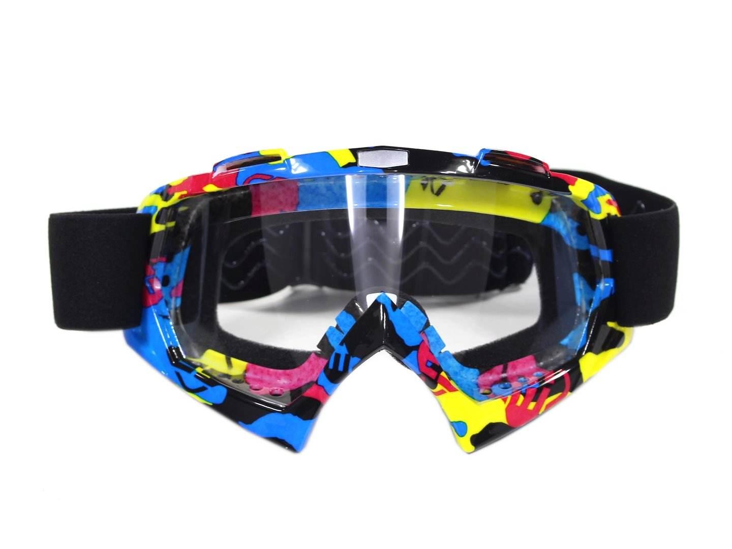 Gogle Ftm-007 Orange/Black