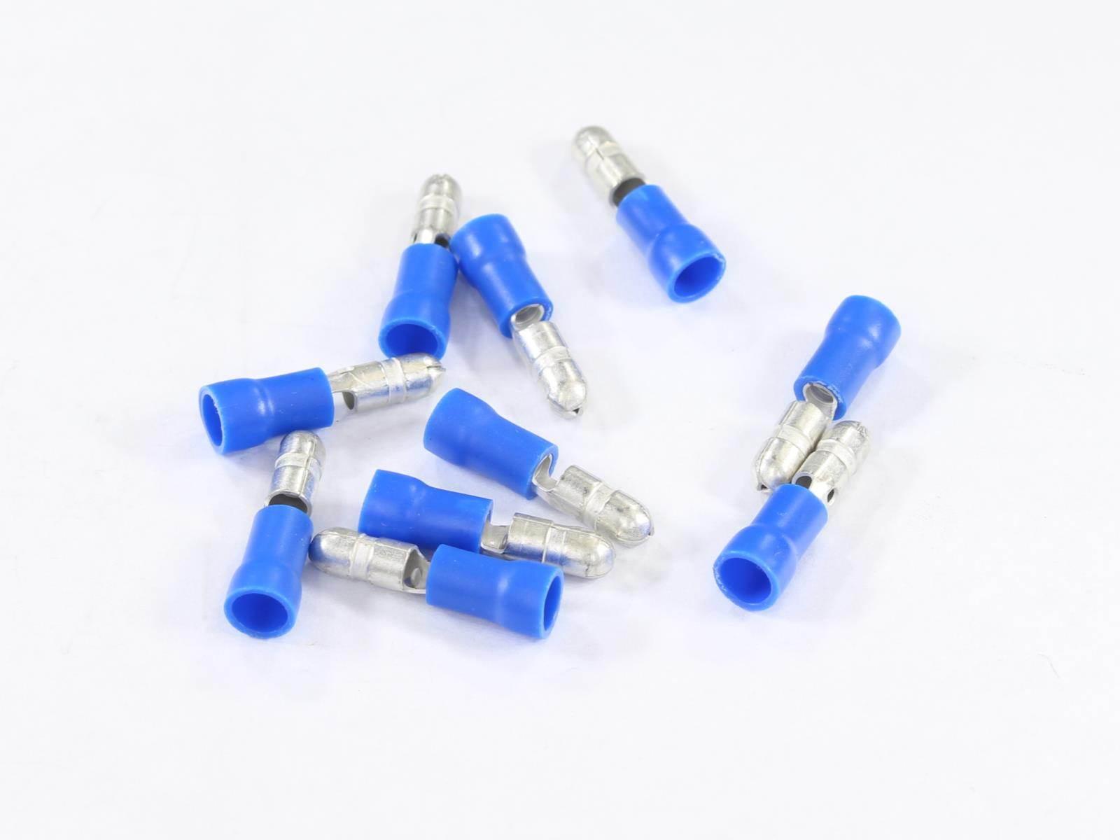Konektor Okrągły Izolowany Męski 4Mm 1,5-2,5Mm Kpl. 10Szt.