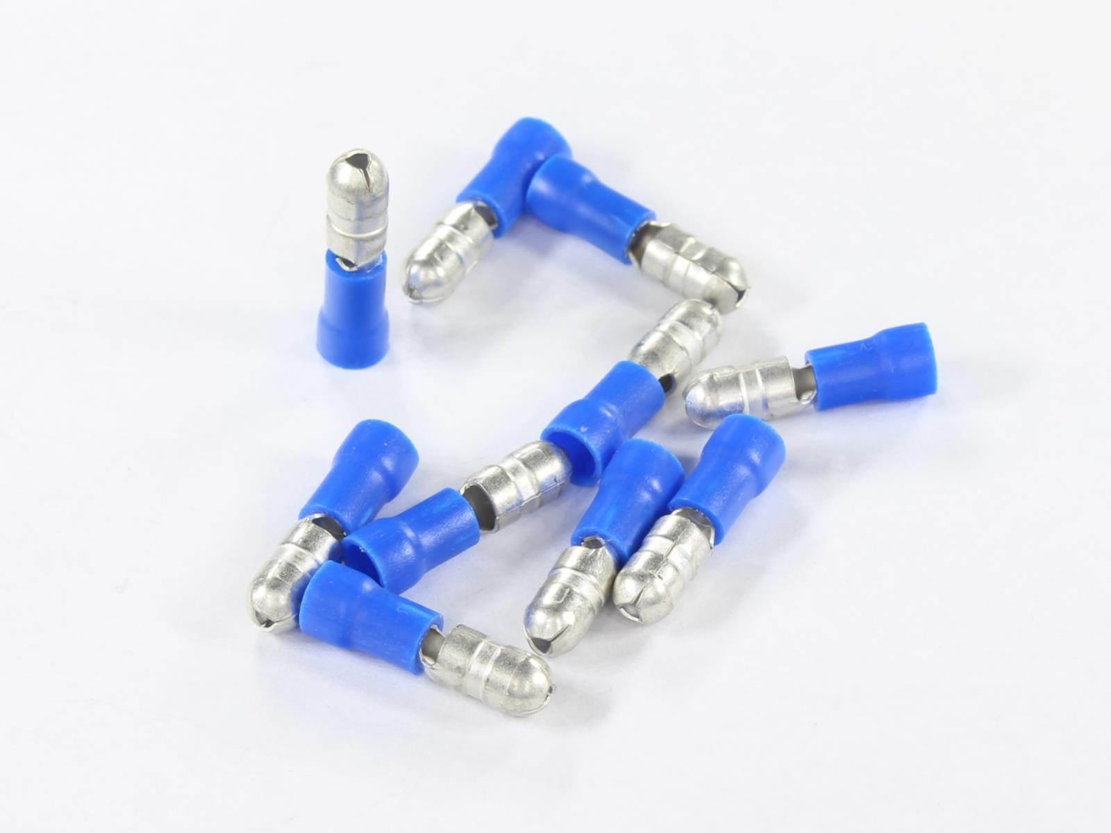 Konektor Męski 5Mm Okrągłe Gniazdo Izolowany 1.5-2.5Mm Kpl. 10Szt.