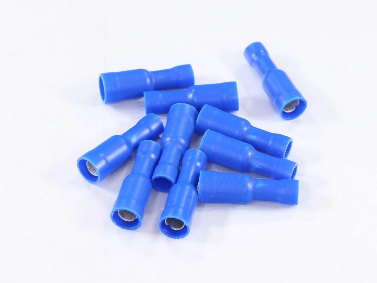 Konektor Okrągły Pełna Izolacja Żeński 4Mm, 1,5-2,5Mm Kpl. 10Szt.