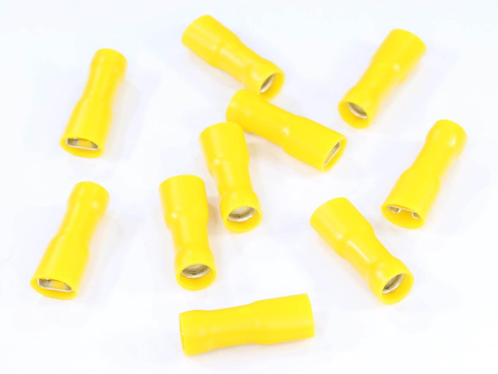 Konektor Płaski 6,3Mm Żeński Pełna Izolacja 0,8Mm 4-6Mm Kpl. 10Szt.