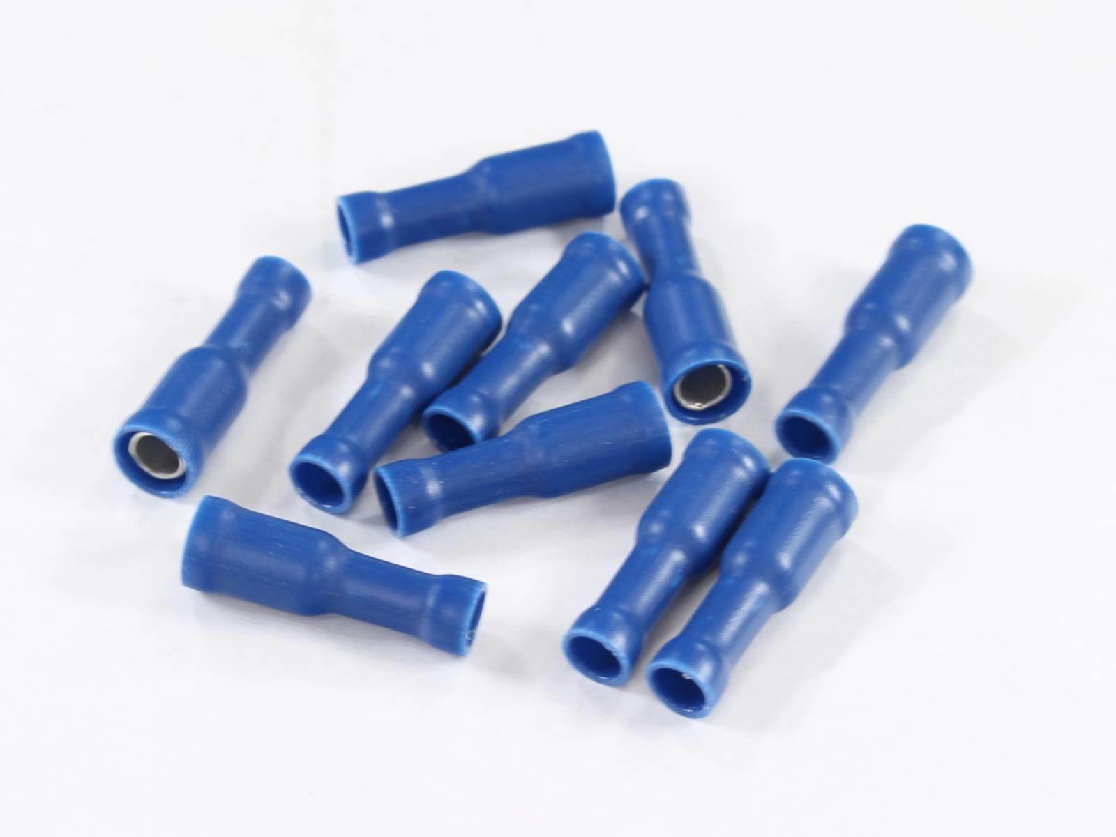 Konektor Okrągły Żeński Pełna Izolacja 4Mm 1,5-2,5Mm Kpl. 10Szt.
