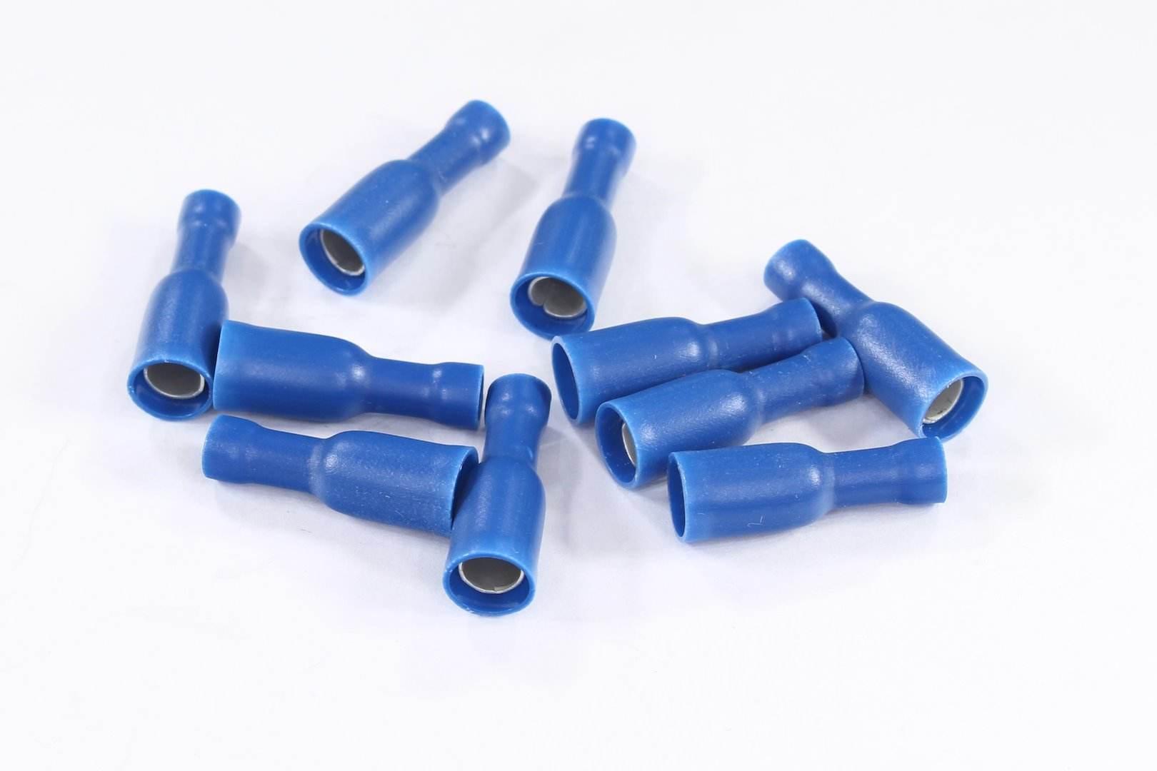 Konektor Okrągły Pełna Izolacja Żeński 5Mm 1,5-2,5Mm Kpl. 10Szt.