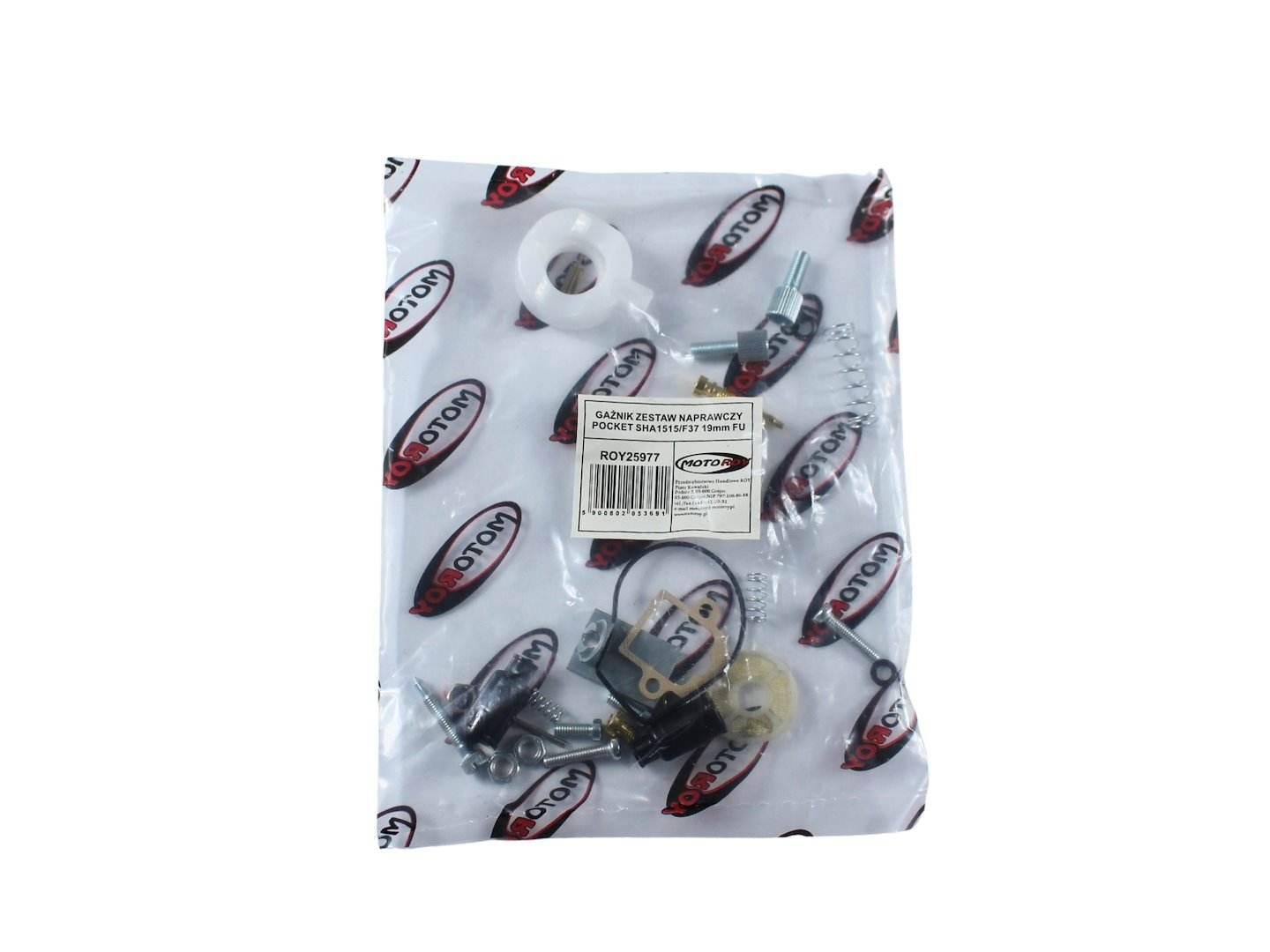 Gaźnik Zestaw Naprawczy Pocket Sha1515/F37 19Mm Fu