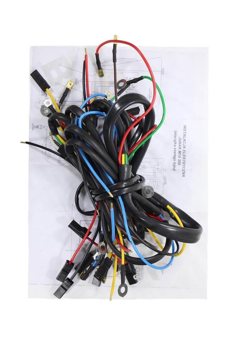 Instalacja Elektryczna Junak M10 Czarna