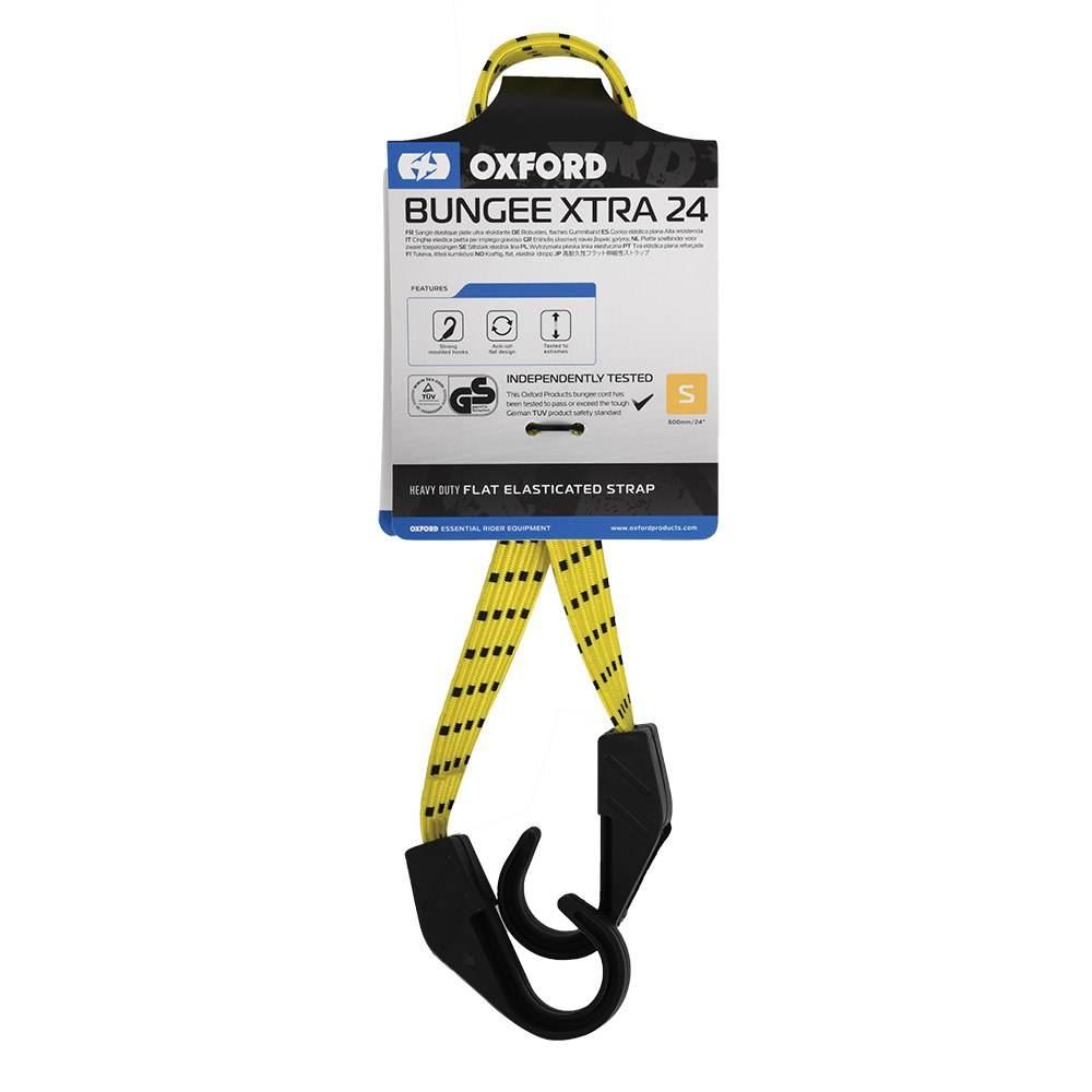 Linka Na Bagaż Tuv/Gs Bungee Oxford 16Mm Kolor Żółty Z Haczykami Długość 60 - zdjęcie 2
