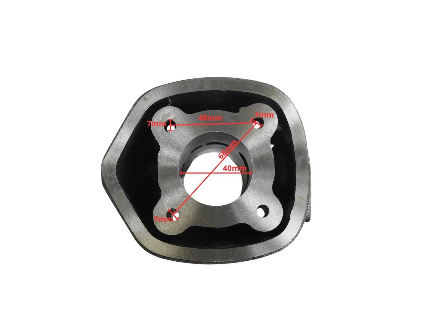 Cylinder Piaggio Nrg Lc Derbi Gp1 50 40Mm Pin 12Mm 2T Chłodzony Cieczą Pasu - zdjęcie 4