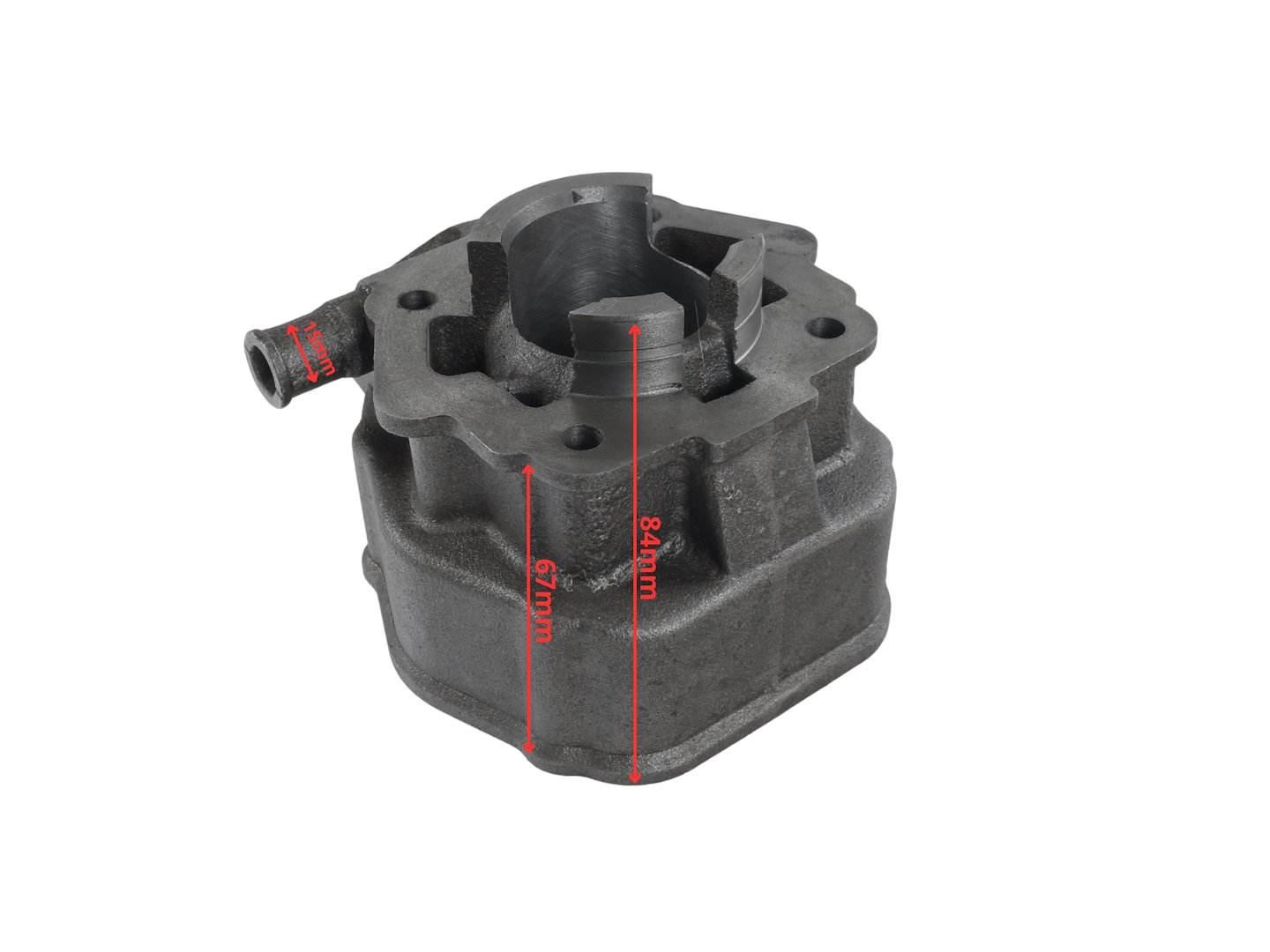 Cylinder Derbi Senda Lc Po 2006 Roku 50 40Mm Pin 12Mm 2T Chłodzony Cieczą S - zdjęcie 2