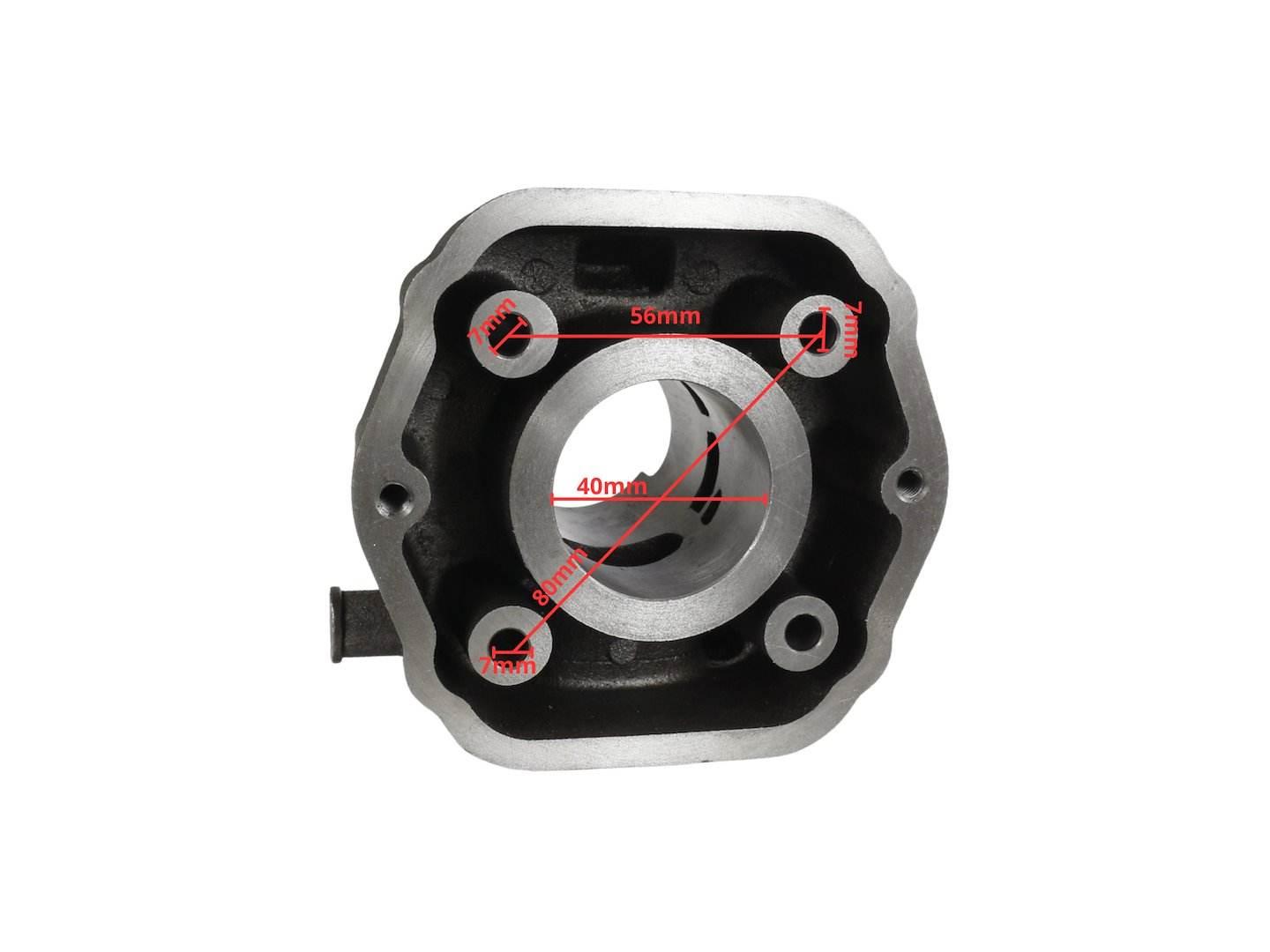 Cylinder Derbi Senda Lc Po 2006 Roku 50 40Mm Pin 12Mm 2T Chłodzony Cieczą S - zdjęcie 3